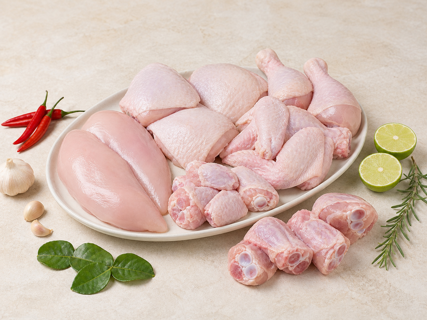 ayam segara potong sedia